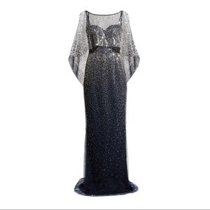 Teri Jon by Rickie Freeman
Beaded Capelette Gown Size 12